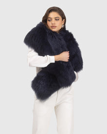 Select Lamb Stole | Navy