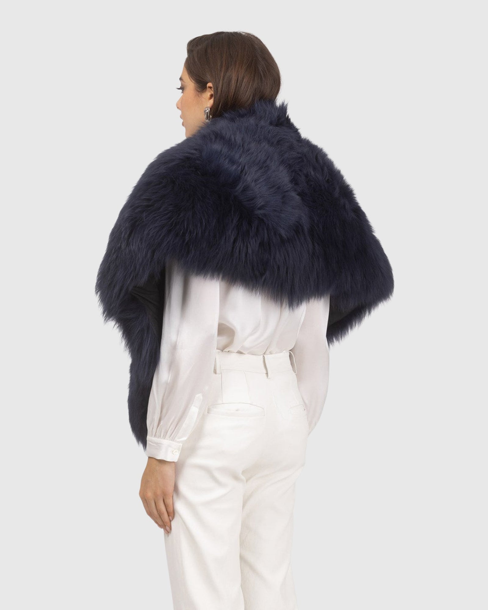 Select Lamb Stole | Navy