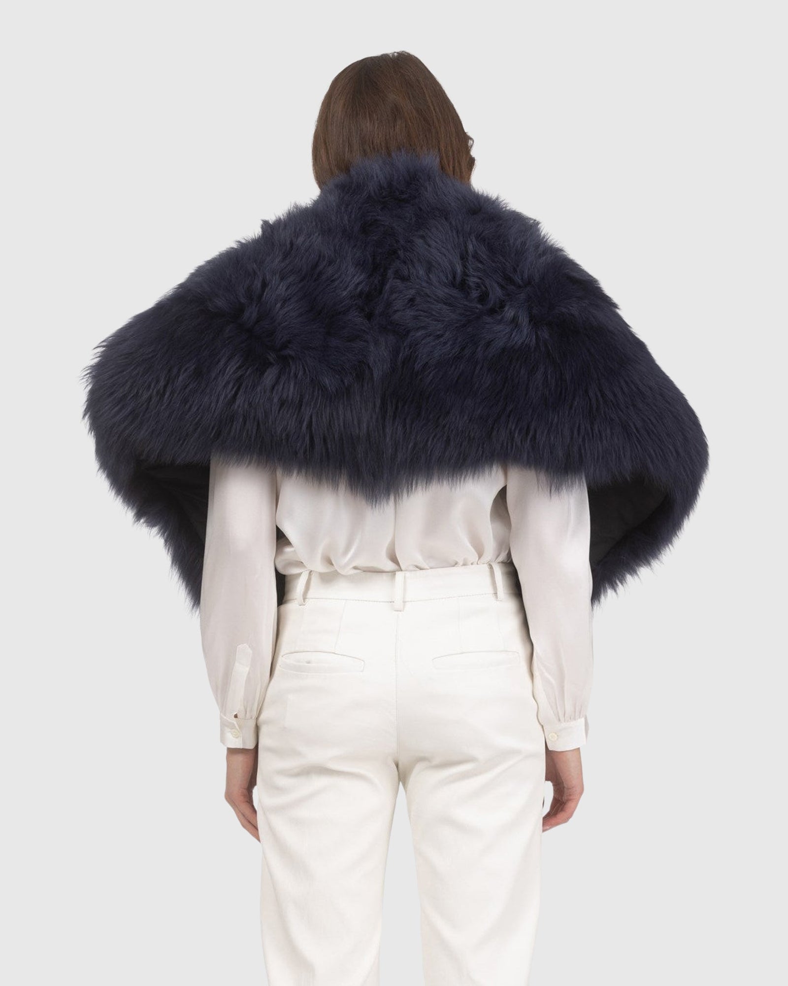 Select Lamb Stole | Navy