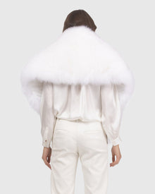 Select Lamb Stole | Bleached White