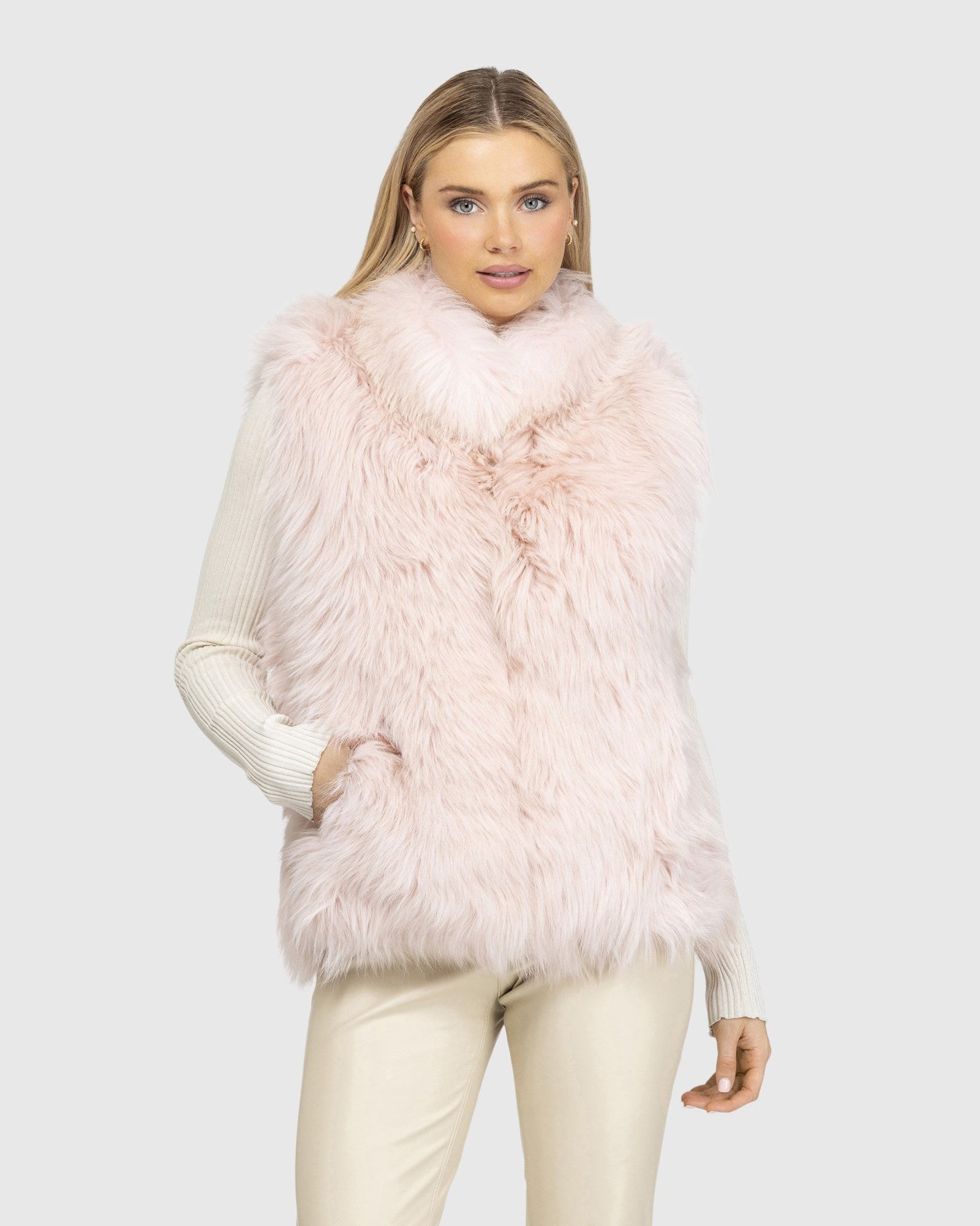 Select Lamb Vest | Pink
