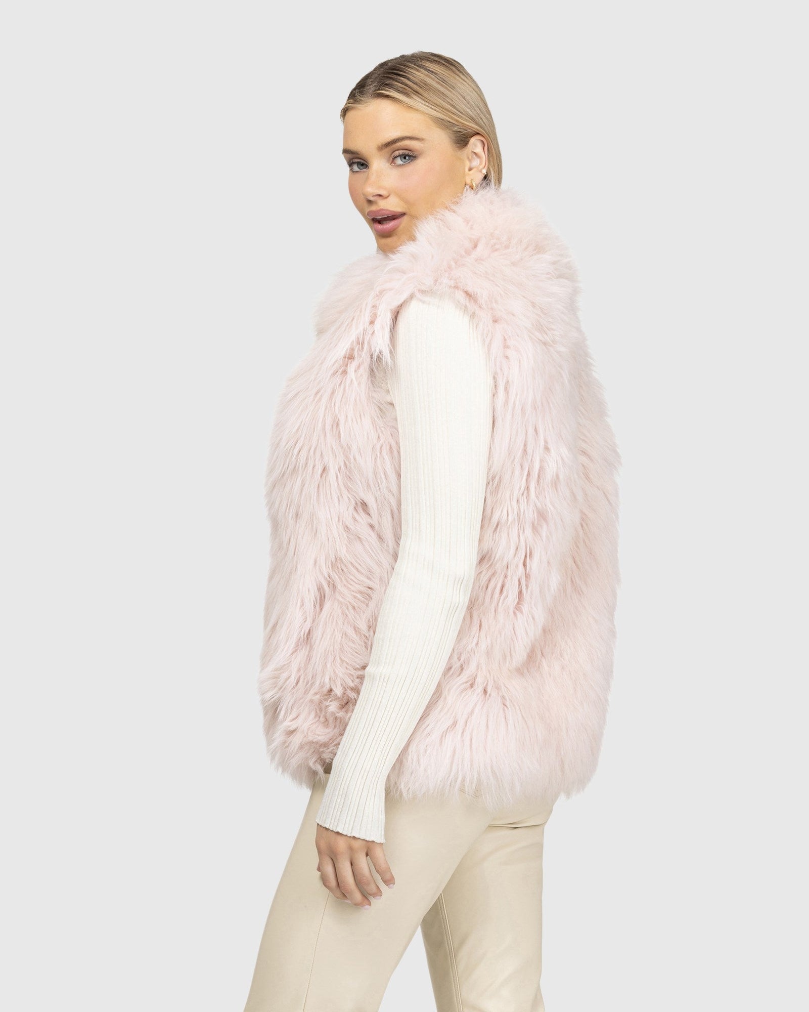 Select Lamb Vest | Pink