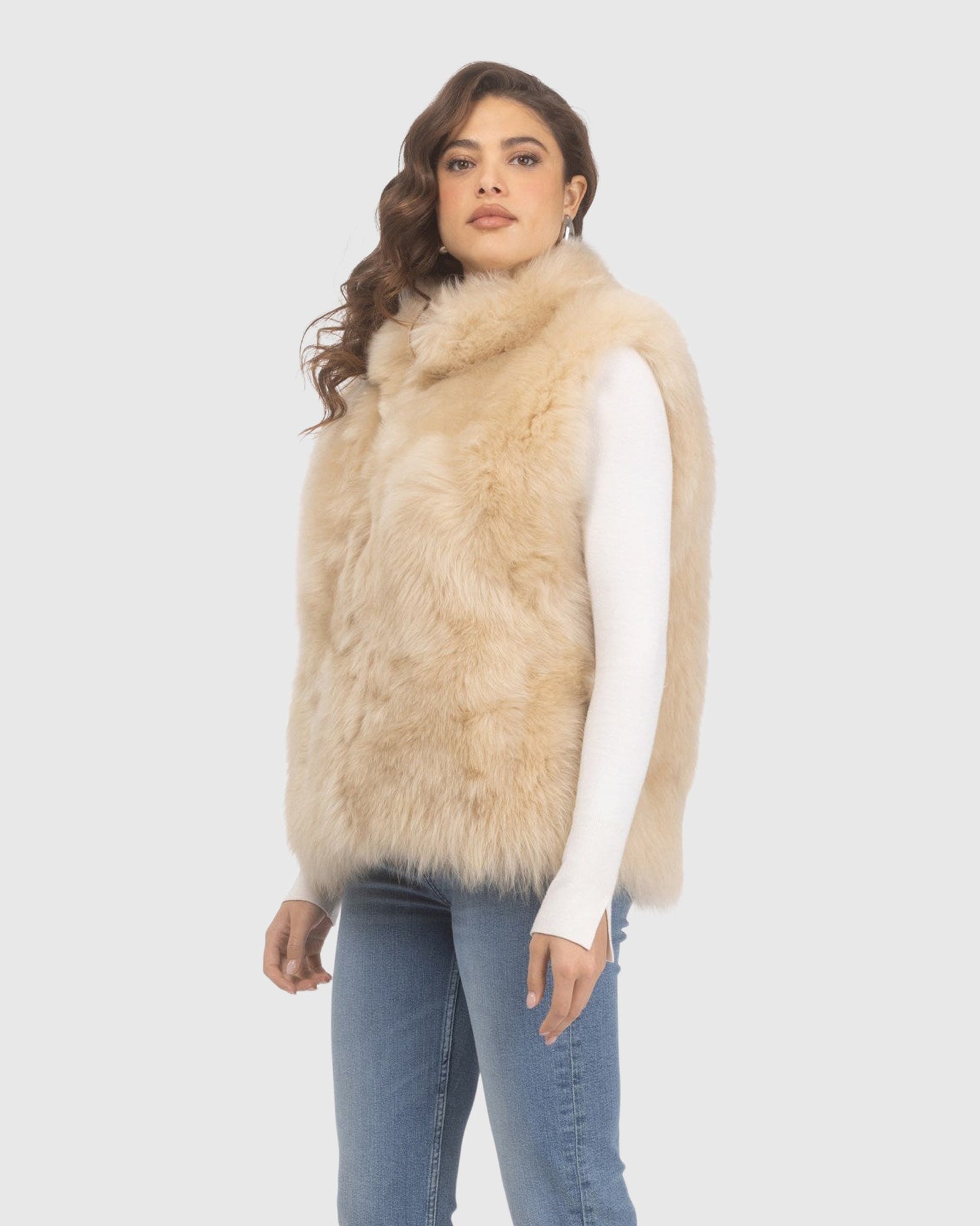Select Lamb Vest | Sand