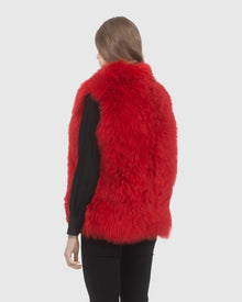 Select Lamb Vest | Red