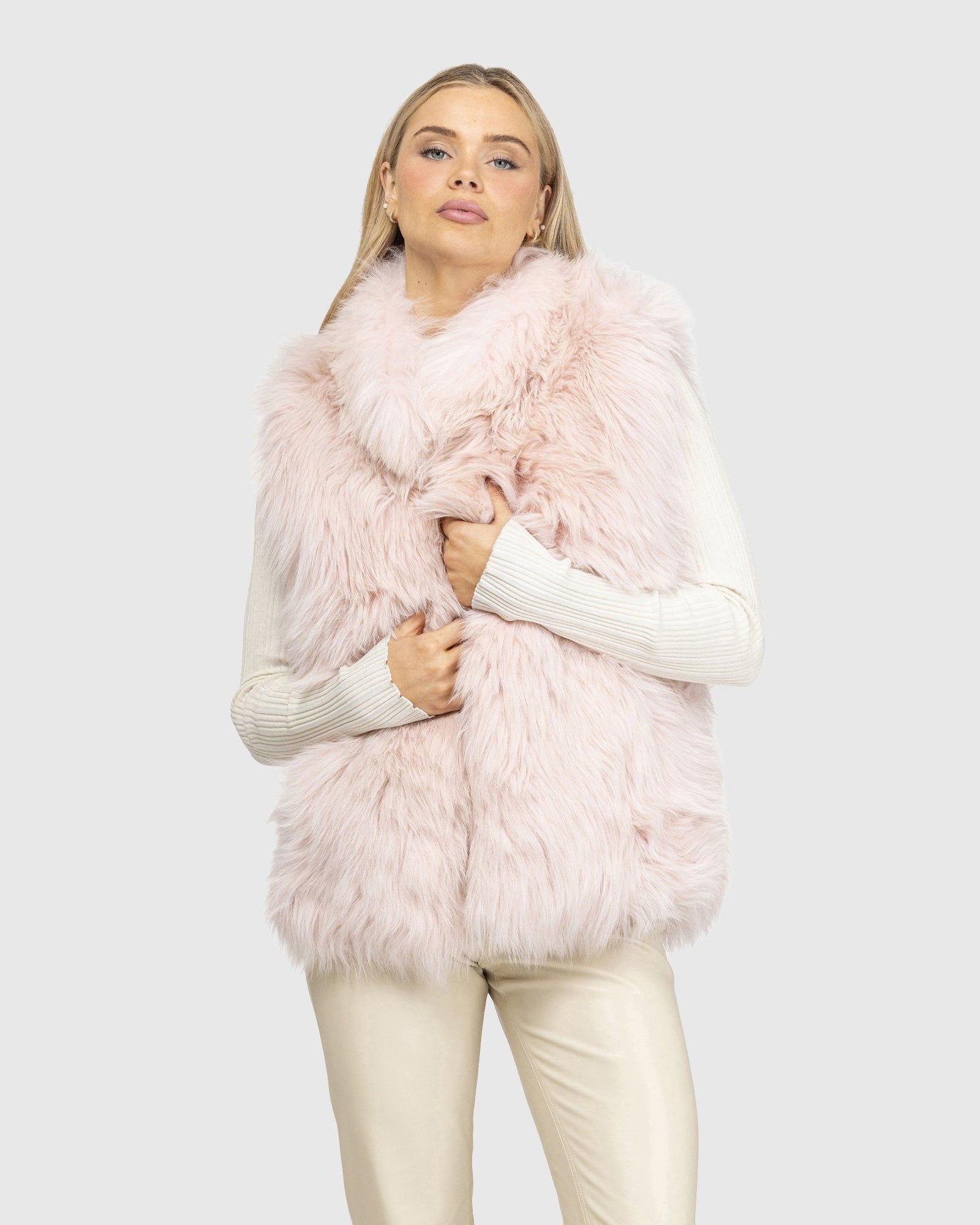 Select Lamb Vest | Pink