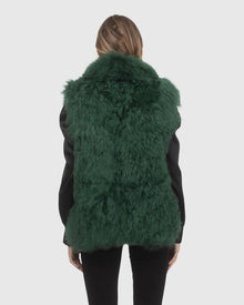 Select Lamb Vest | Emerald
