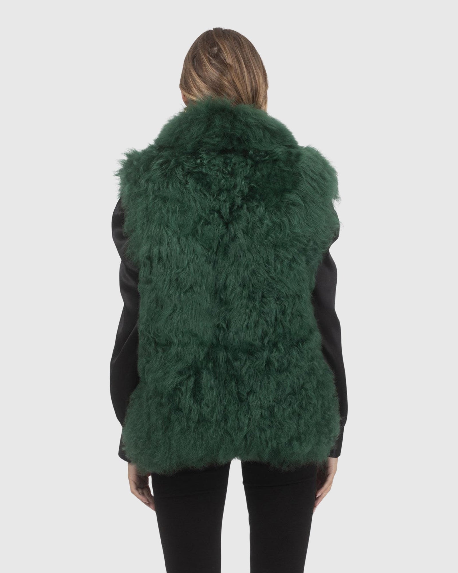 Select Lamb Vest | Emerald