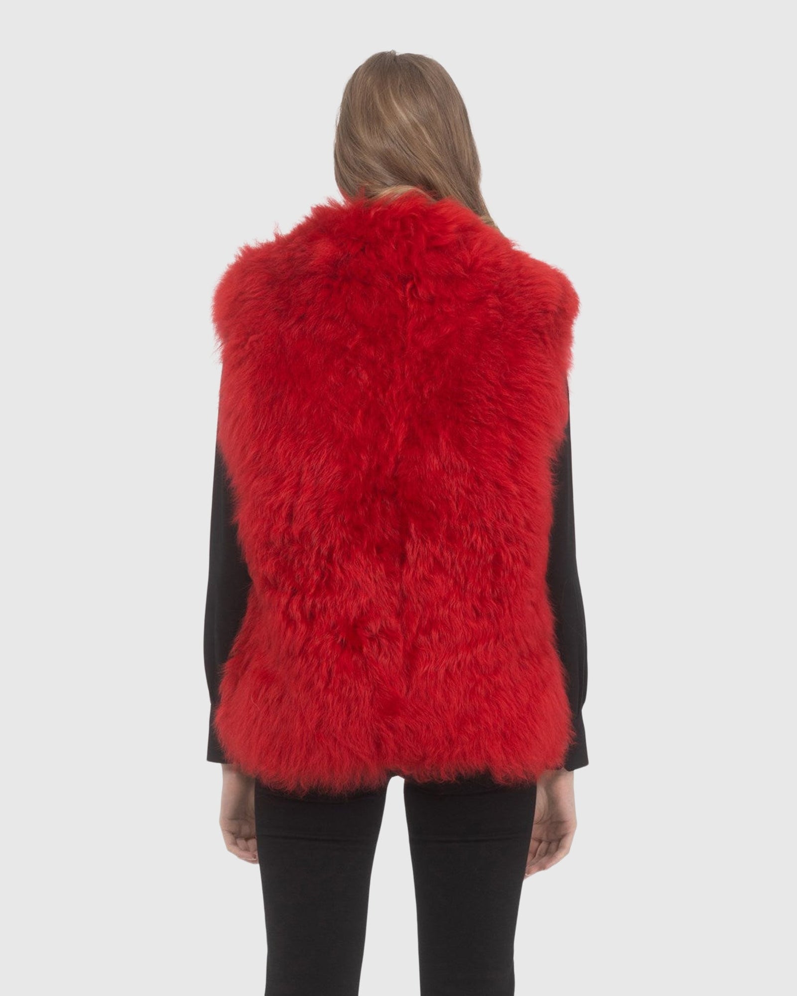 Select Lamb Vest | Red