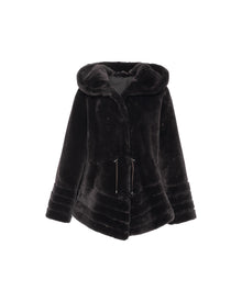 Select Shearling Lamb Jacket Reversible To Taffeta | Women | Brown x Black