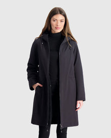 Select Shearling Lamb Parka Reversible To Nylon | Black/Black