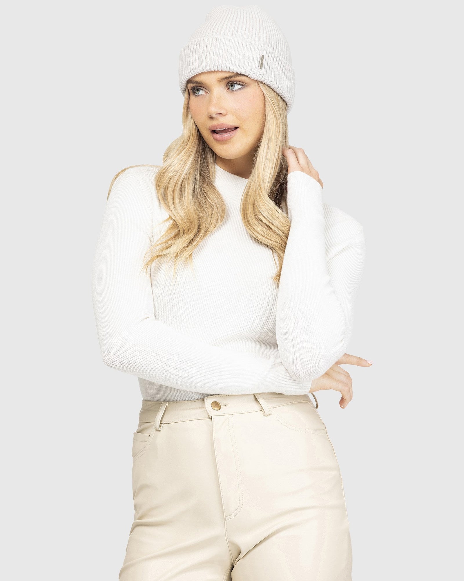 Select Wool Beanie | Silver Gray (V2)