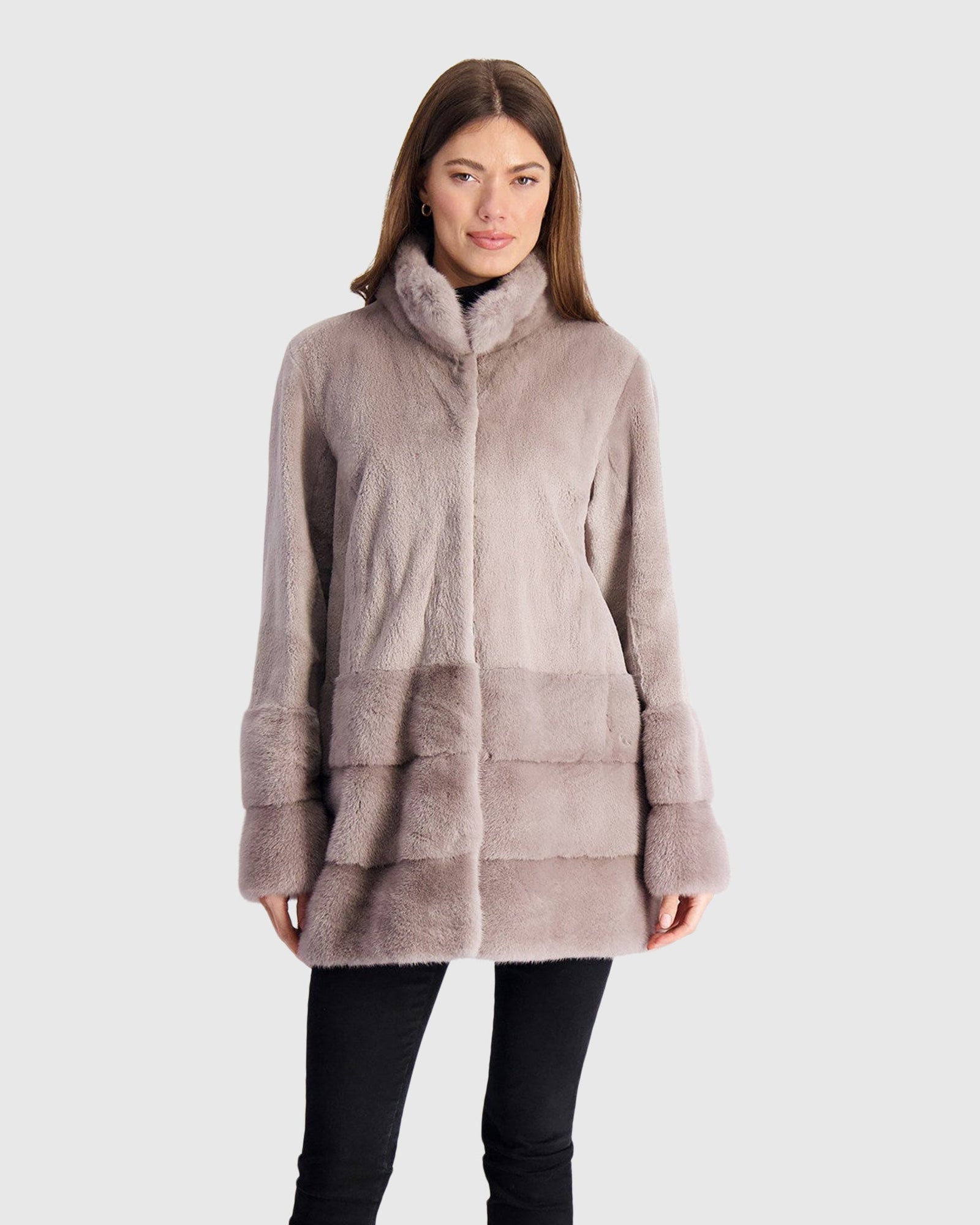 Sheared Mink Jacket | Stucco