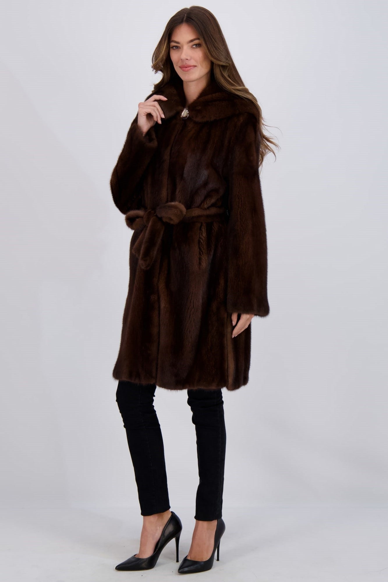 Sheared Mink Parka | Women | Augerbine