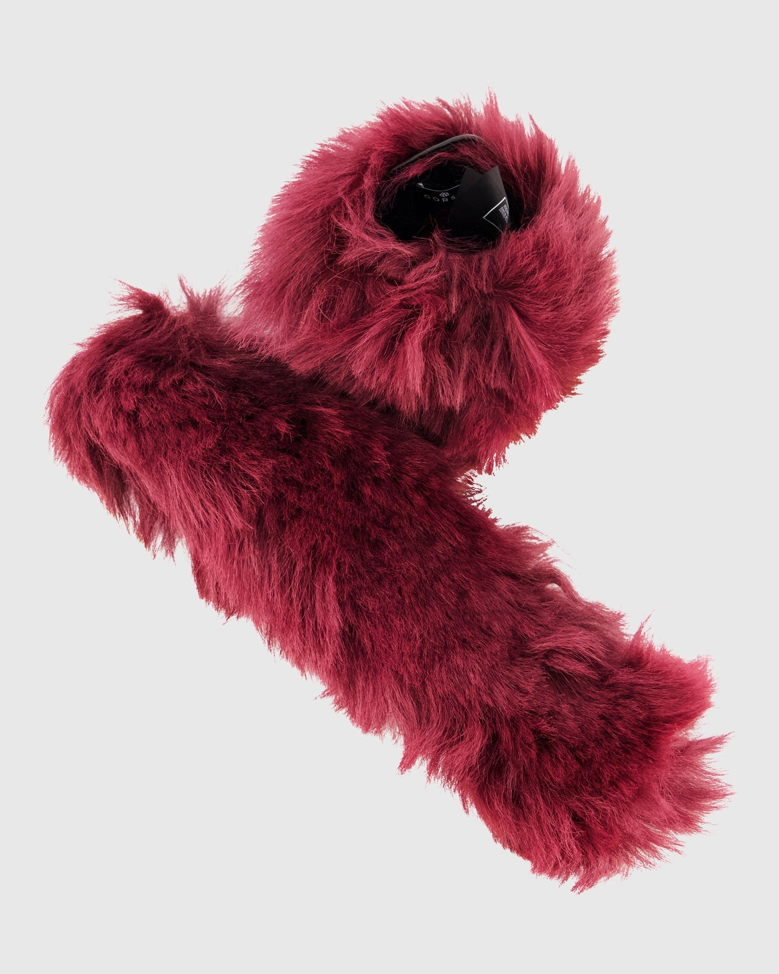 Sheared Toscana Lamb Cuffs | Burgundy