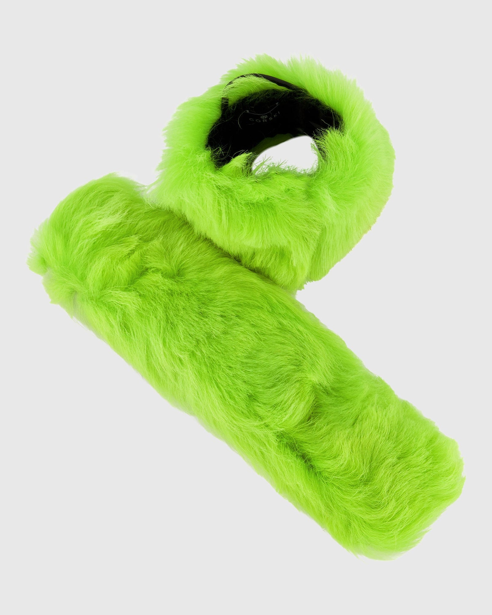 Sheared Toscana Lamb Cuffs | Light Green