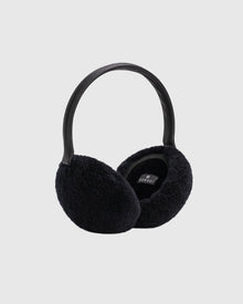 Shearling Lamb Earmuffs | Navy