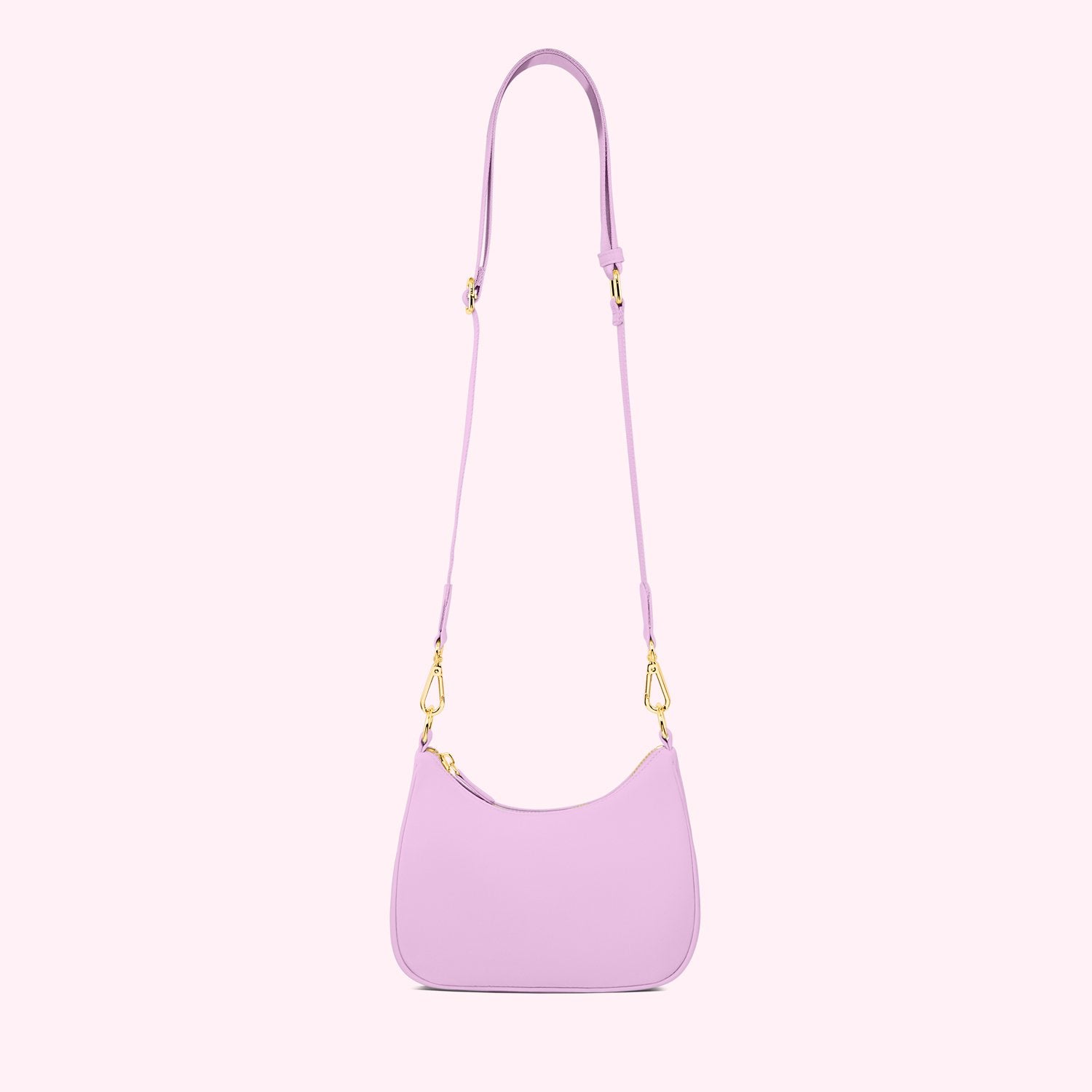 Curved Crossbody Bag | Grape