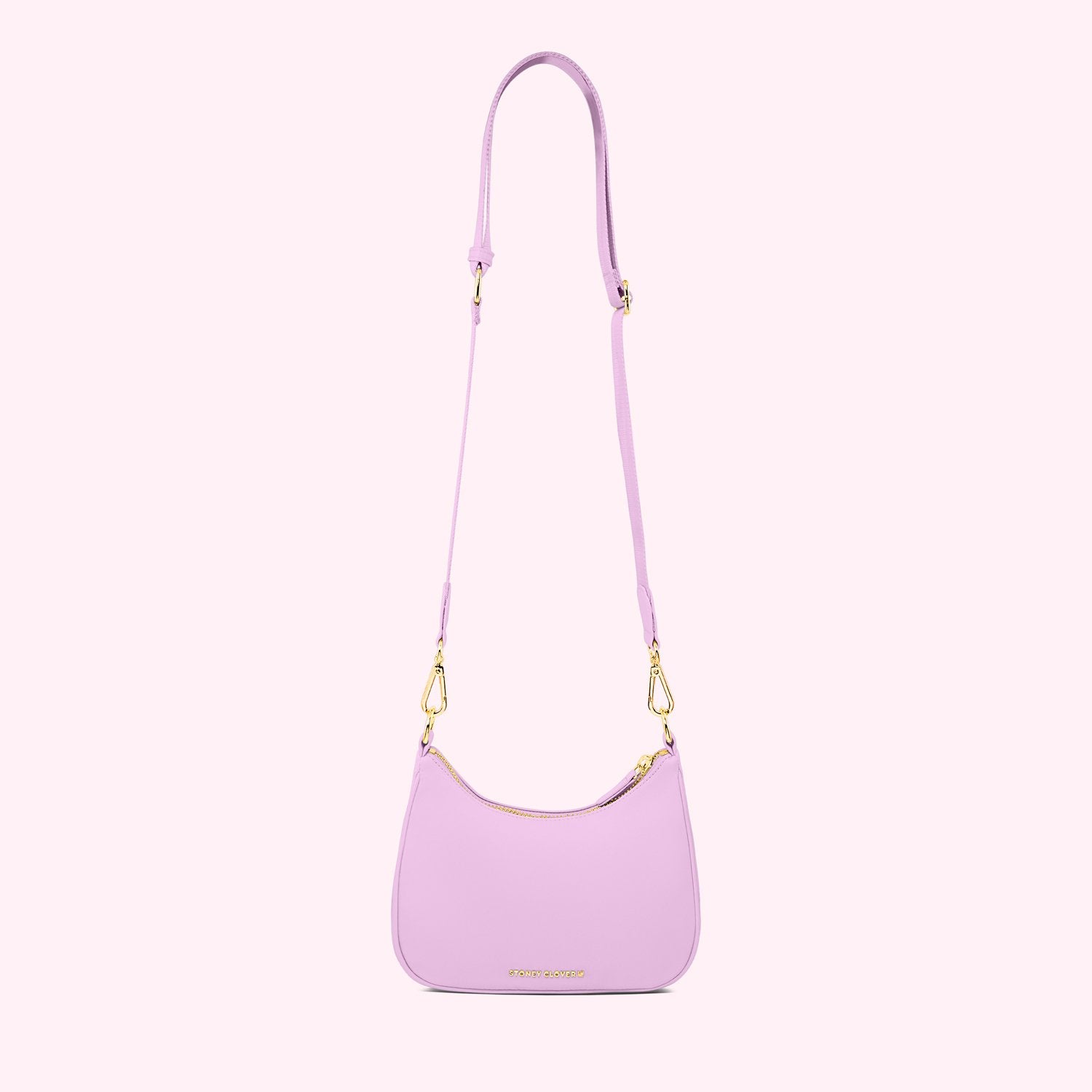 Curved Crossbody Bag | Grape