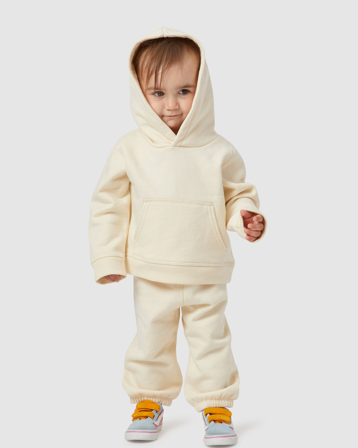 Kids | Mini Grayson Hoodie | Cream