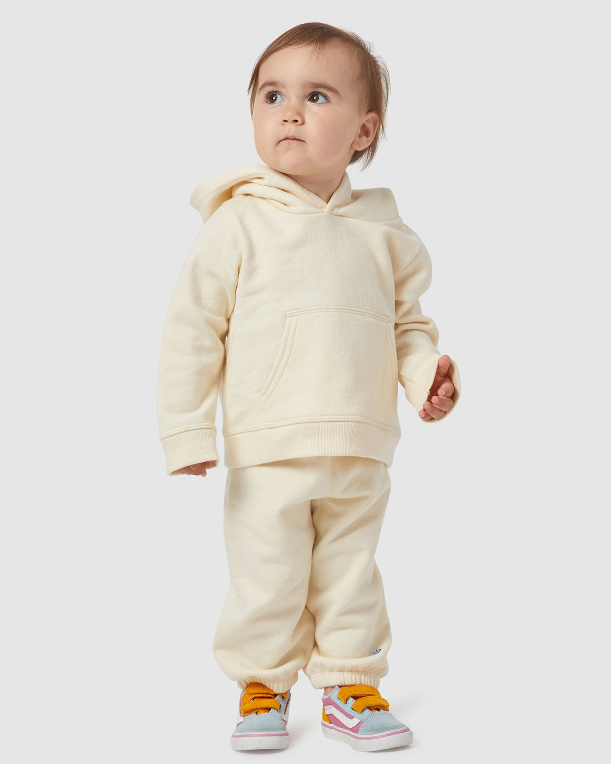 Kids | Mini Grayson Hoodie | Cream