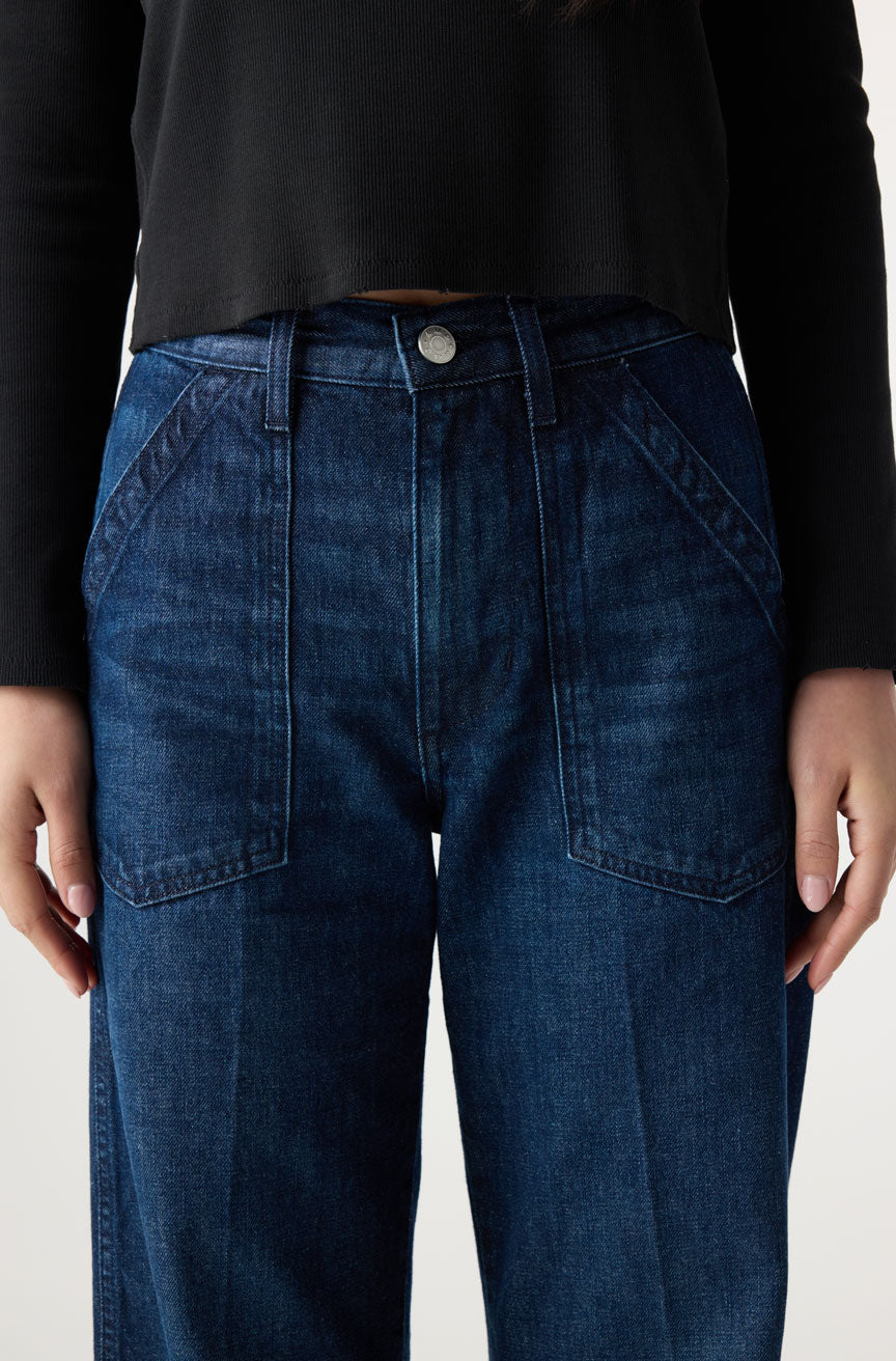 AMO Denim | Greta Trouser in Heartthrob