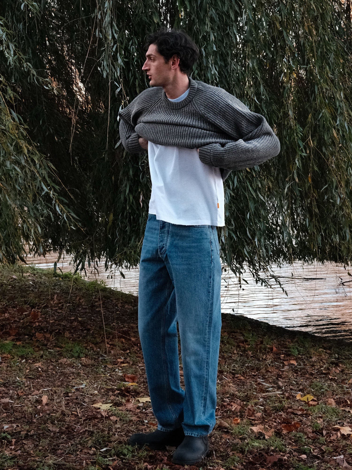 Le Chunky Knit | Dark-Grey