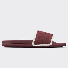 Women's | Big Logo TechLoom Slide | Burgundy / Ivory