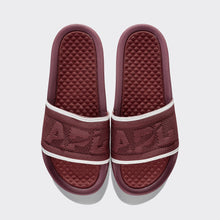 Women's | Big Logo TechLoom Slide | Burgundy / Ivory