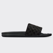 Women | Suede Lusso Slide | Black Suede
