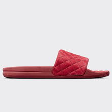 Women | Suede Lusso Slide | Crimson Suede