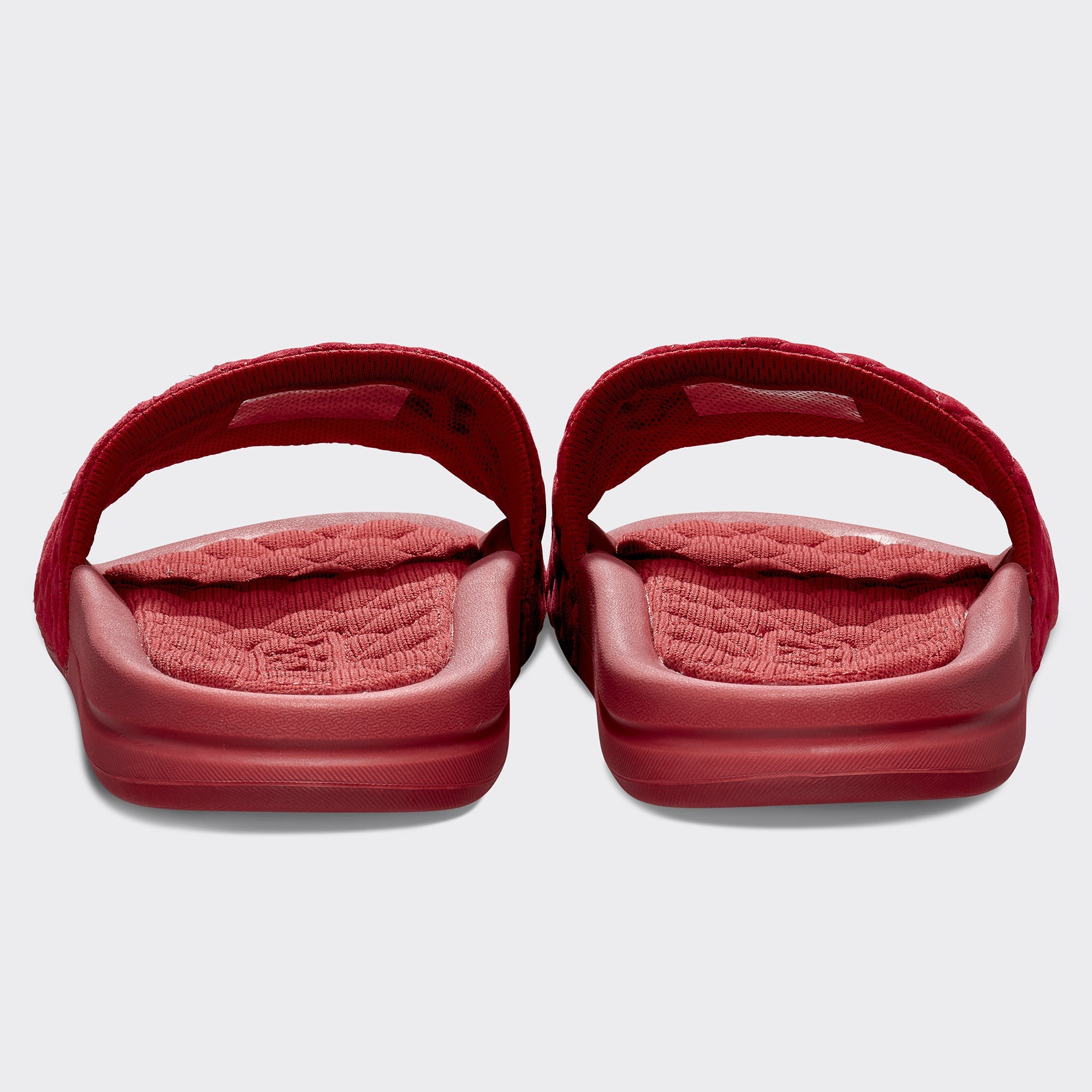 Women | Suede Lusso Slide | Crimson Suede