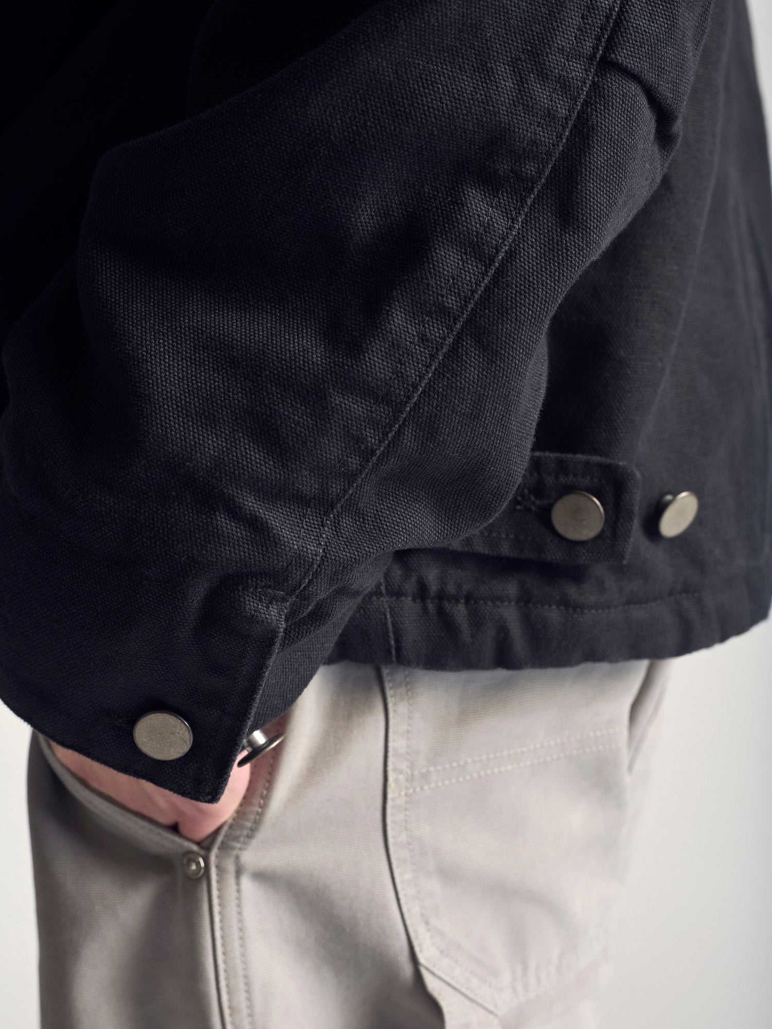 Mens | Canvas Jacket | Pirate Black