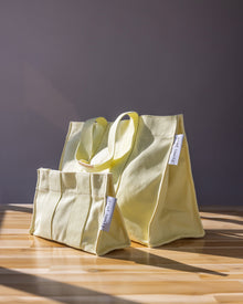Hako Cotton Canvas Tote | Limoncello Canvas