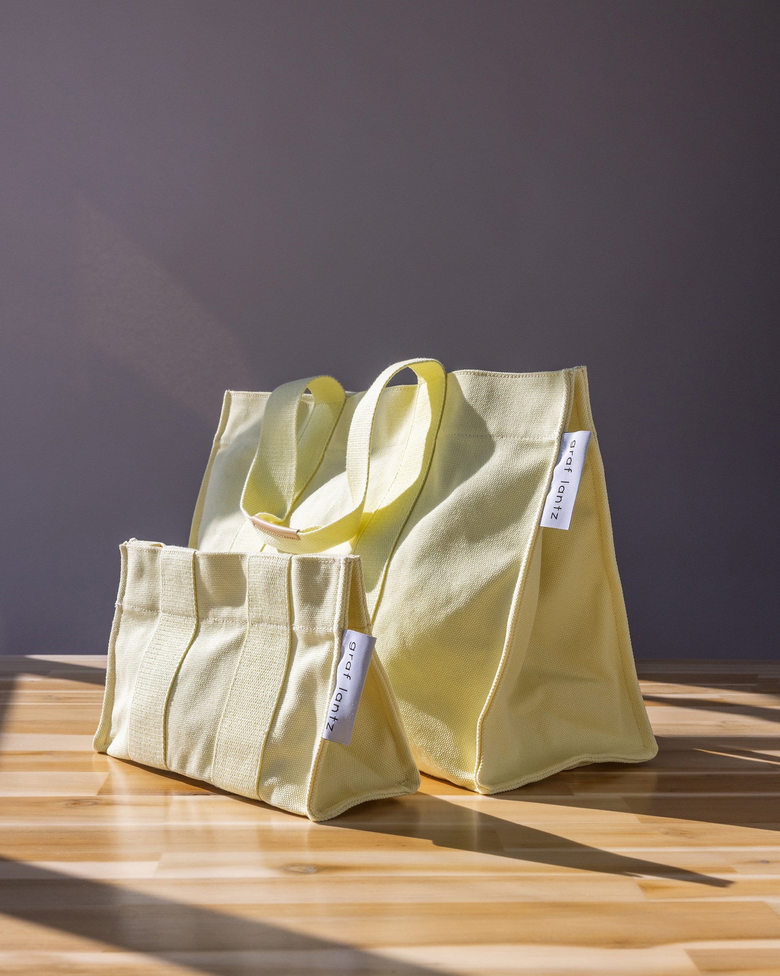 Hako Cotton Canvas Tote | Limoncello Canvas