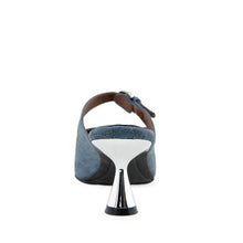 Jenna Sandal Dress Sculpted | Blue Jean Denim Suede