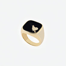 Briseur De Coeur Signet Ring | Gold Vermeil