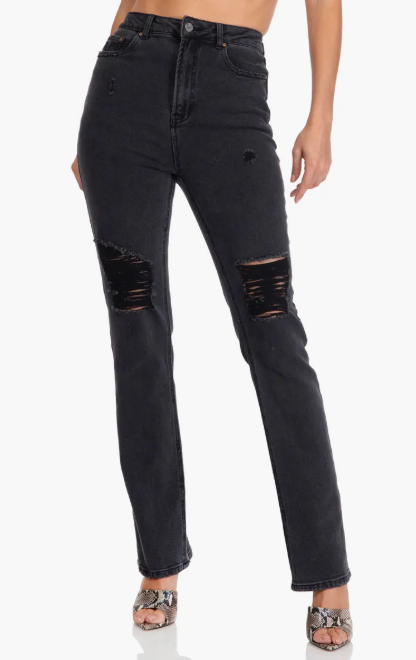 Heston Straight Leg Jean | Studio Black Wash