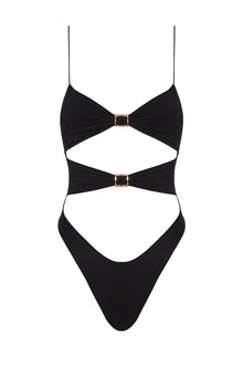 High Twist One Piece  | Black