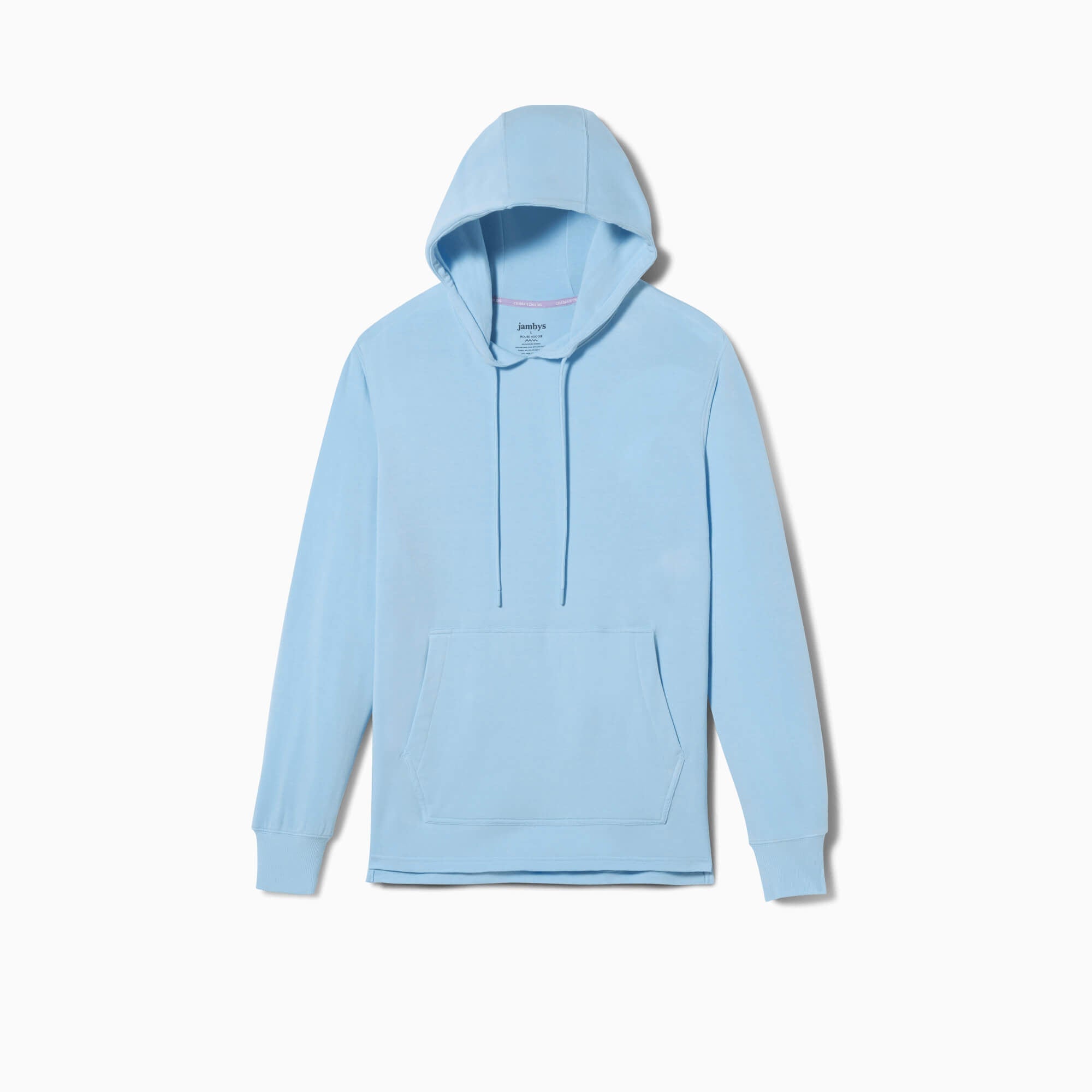 Lightweight Modal French Terry Hoodie | Cerulean