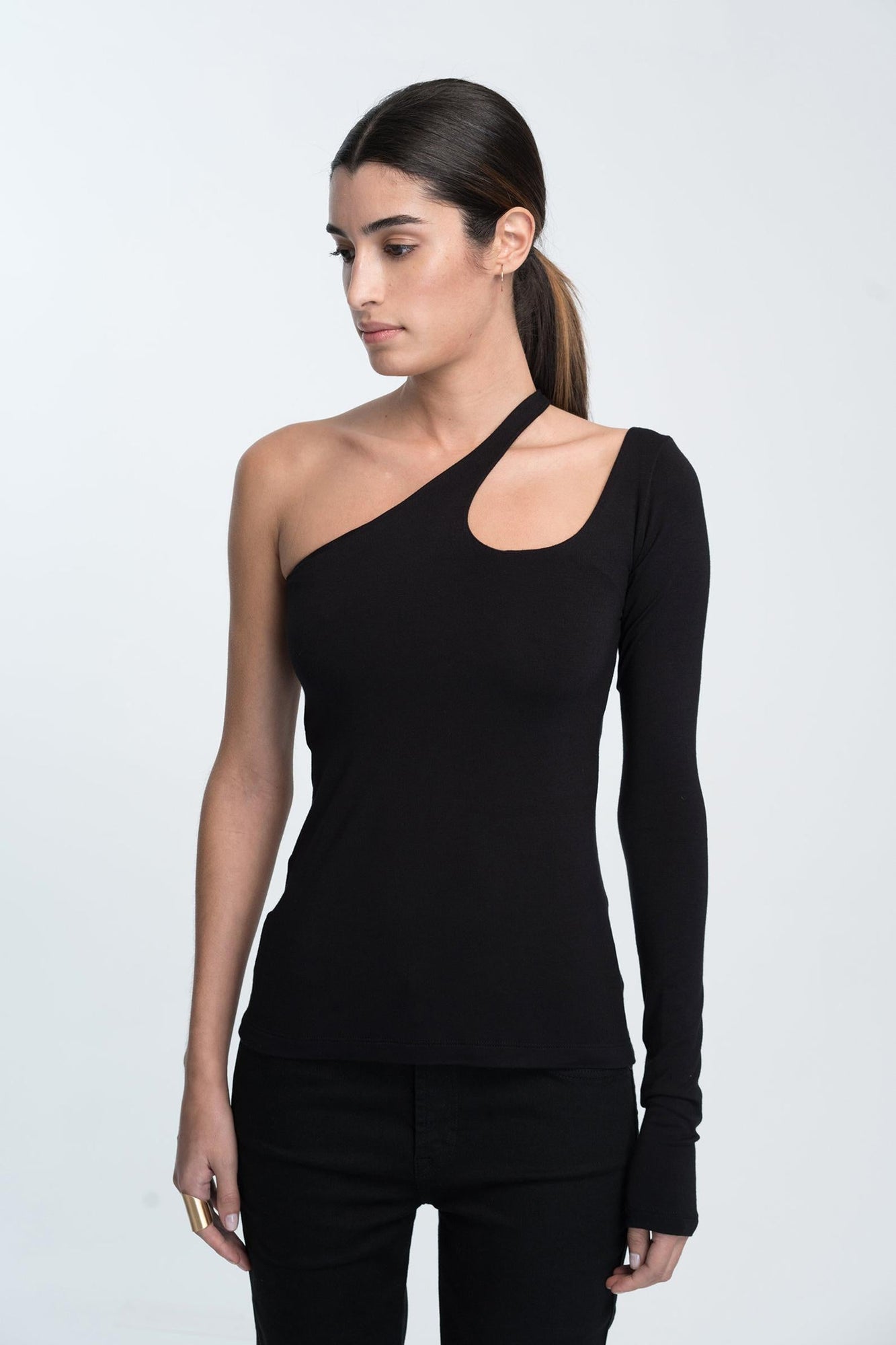 Romany Top | Black
