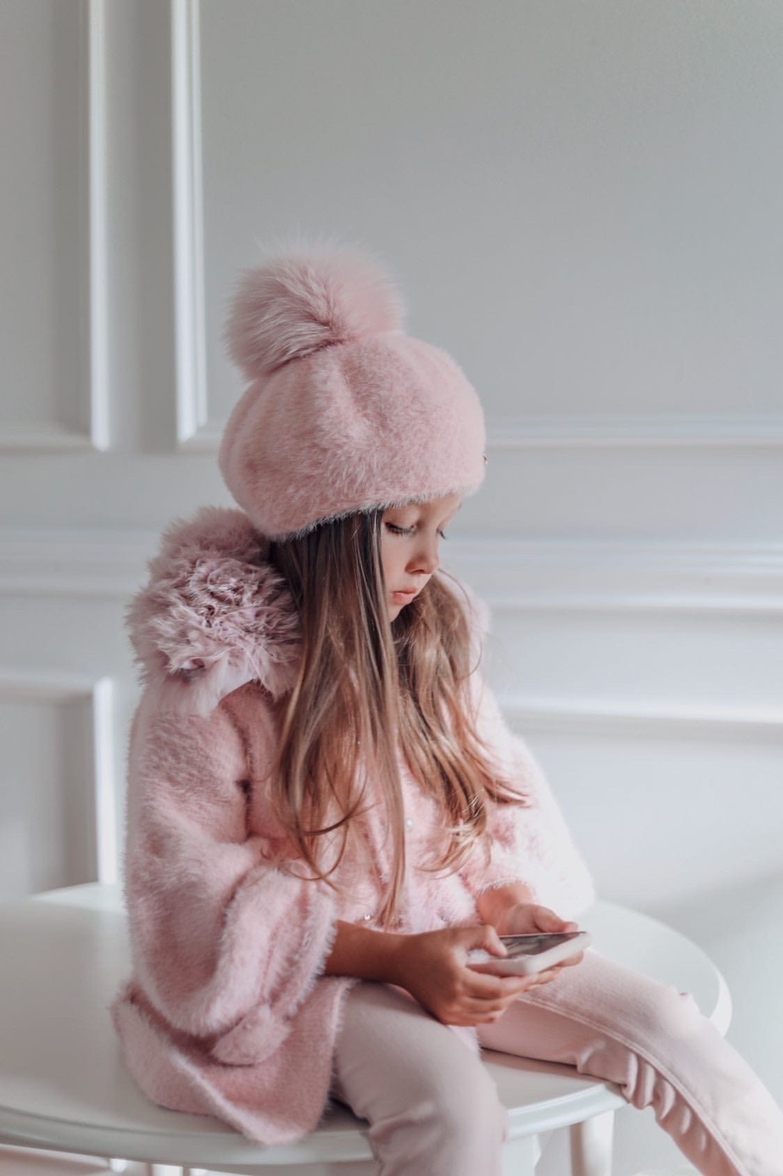 Baby Girls | Milana Sweater Coat | Rose