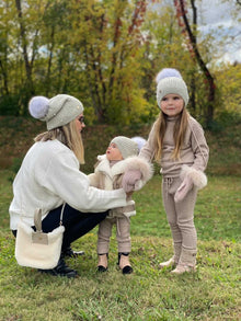 Pearl Angora Hat - Petite Maison Kids