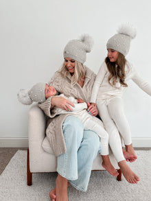 Womens | Pearl Angora Adult Hat | Pearl