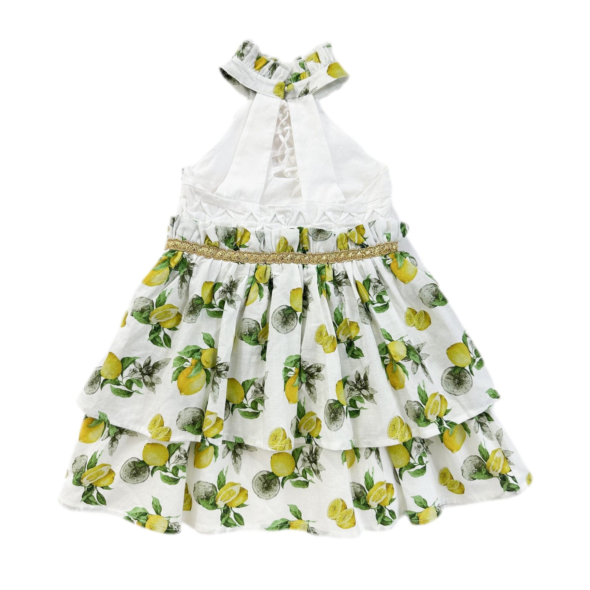 Amalfi Lemon Dress | Lemon Print