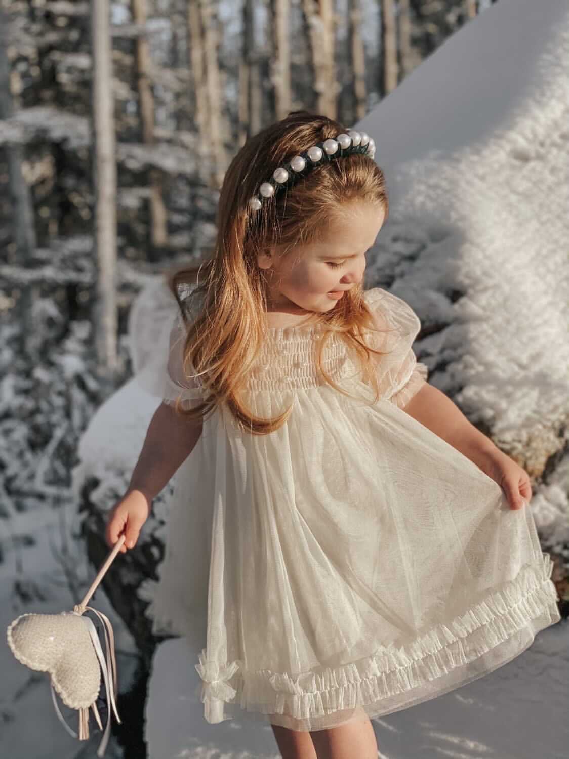 Baby Girls | Bella Tulle Dress | Buttermilk