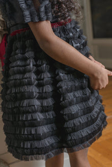 Girl | Kylie Tulle and Organza Dress | Black
