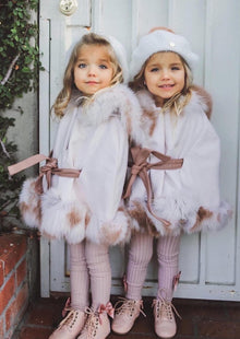 Siberian Dream Wool Cape - Petit Maison Kids