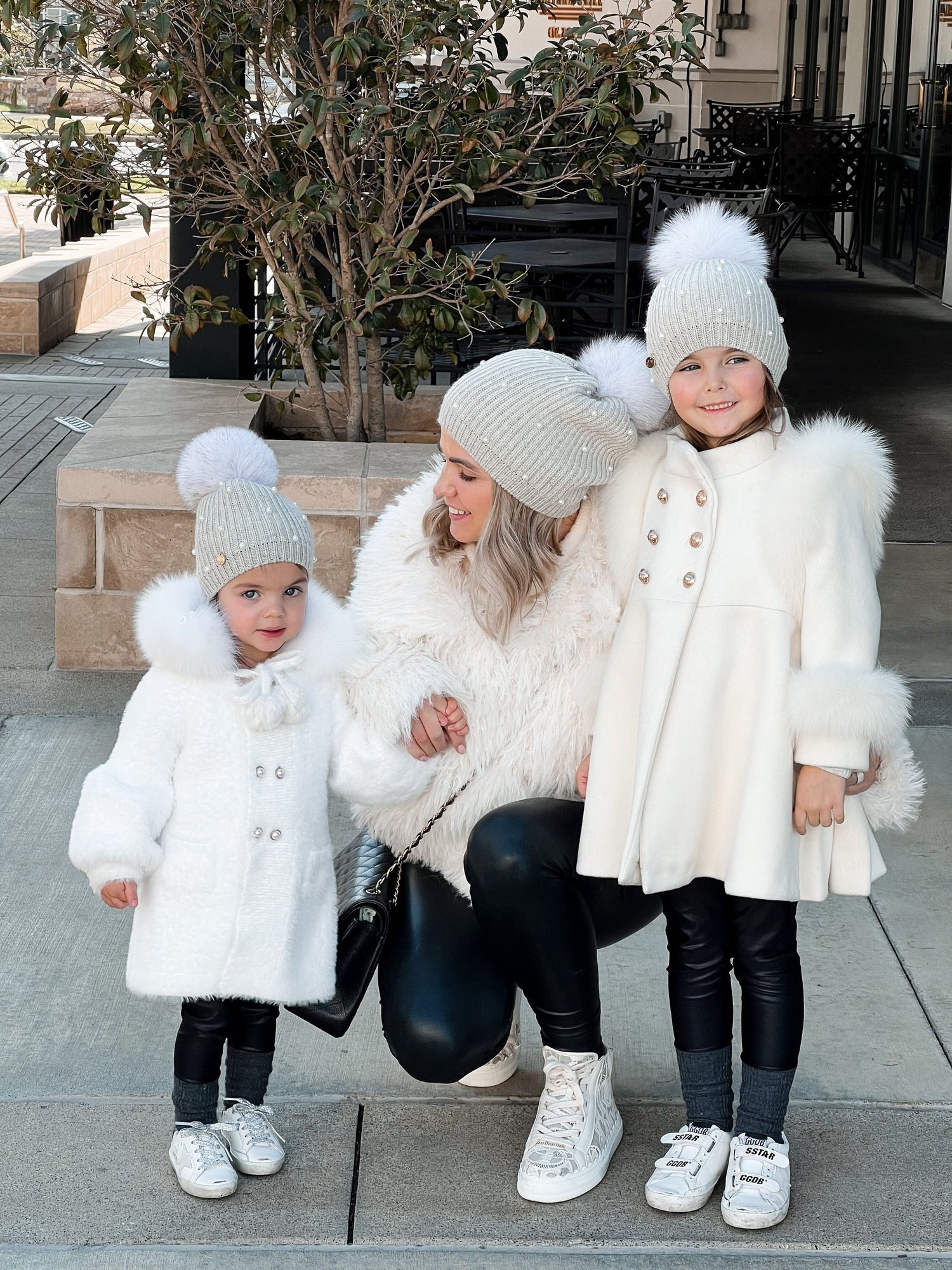 Pearl Angora Kids Hat - Petite Maison Kids