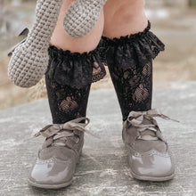 Lola Lace Socks | Black