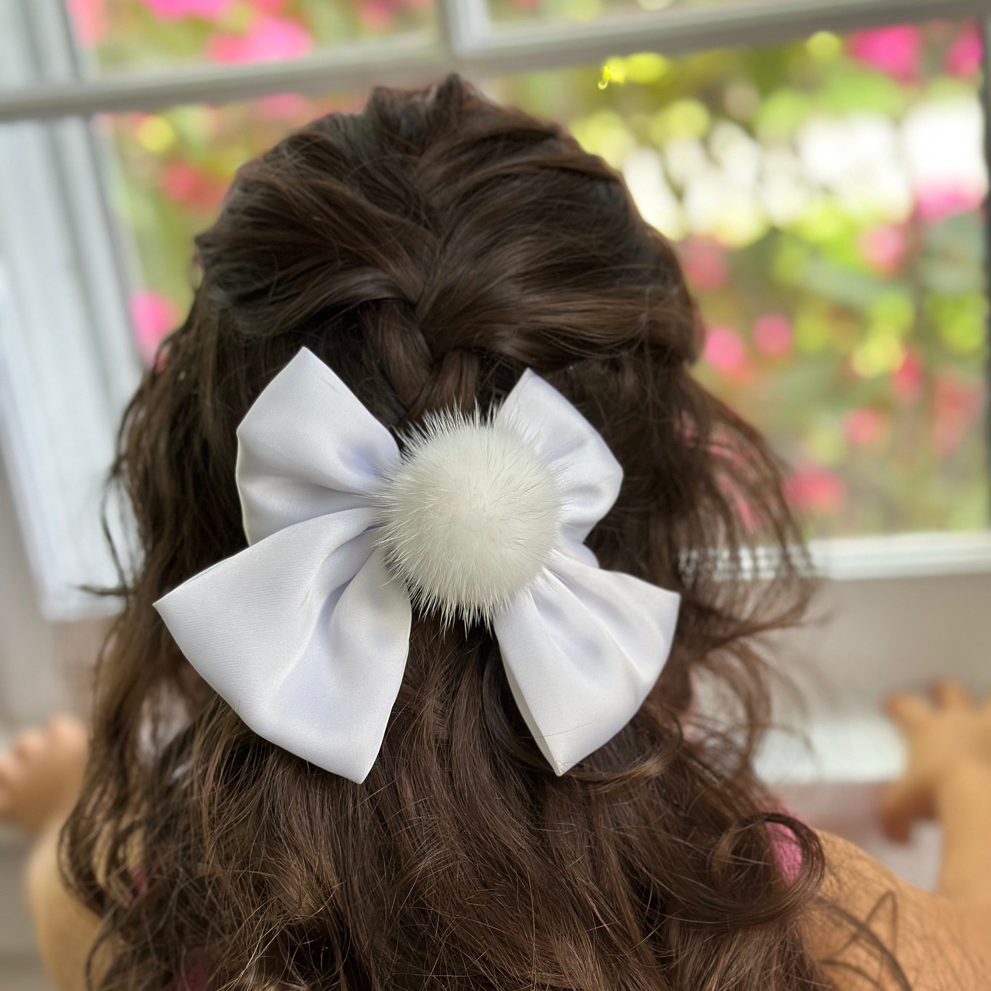 Girl | Lana Hair Bow Bow | White
